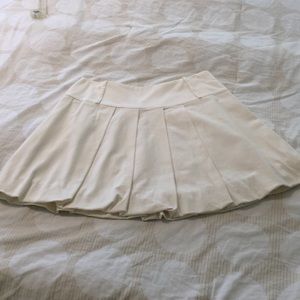 🔥🔥MADE IN ITALY Off-white contemporary skirt